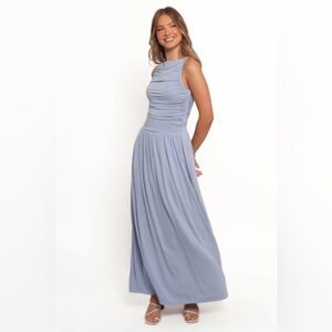✨ Petal & Pup Blue Shirley Maxi Dress – Size Small ✨